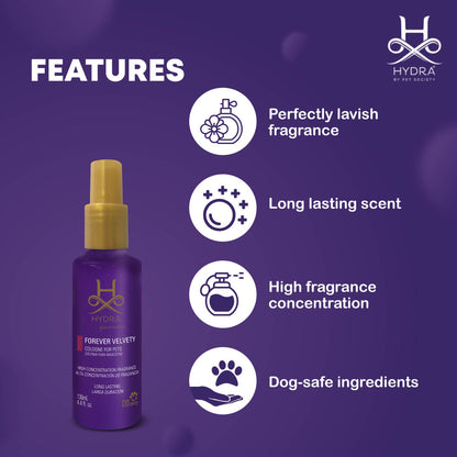 Hydra Groomers Forever Velvety Cologne for Dogs and Cats — back view
