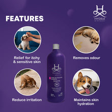 Hydra Groomers Oatmeal Extract Odor Neutralizing Shampoo For Cats Dogs - Image 2