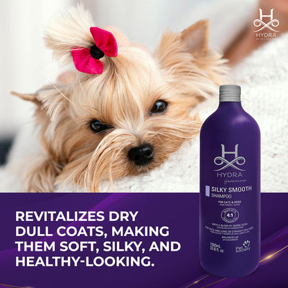 Hydra Groomers Silky Smooth Shampoo for Cats & Dogs — detail shot