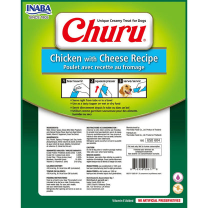 Inaba Churu Chicken With Cheese Flavour Dog Treat - Image 2