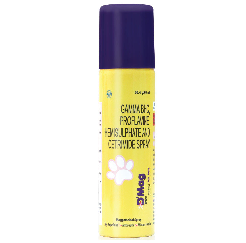Intas D Mag Wound Care Spray for Dogs — detail shot