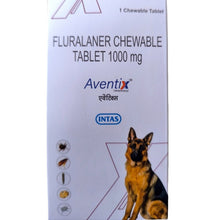Intas Aventix 1000Mg Chewable Tablets For Dogs Between 20 40Kg