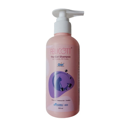 Intas Felicott Cat Shampoo — side view