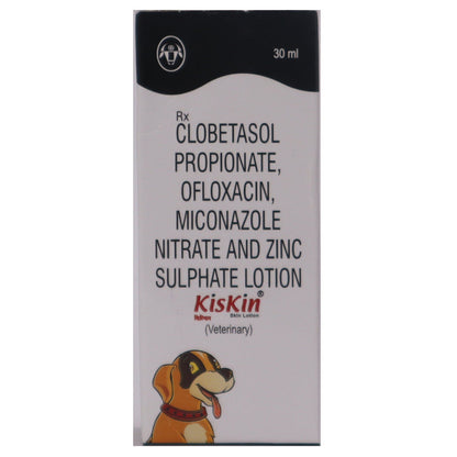 Intas Kiskin Lotion for Dogs and Cats — back view