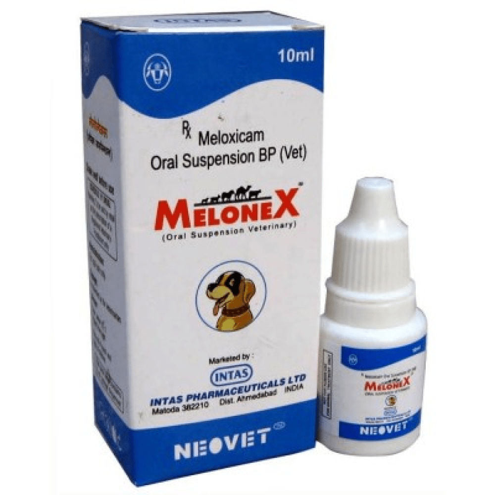 Intas Melonex (Meloxicam) Oral Suspension — side view