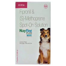 Intas Nayflee Plus Tick & Flea Spot On Dogs — side view