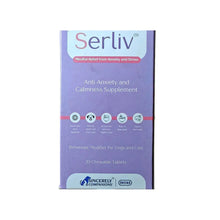 Intas Serliv Tablets Anti Anxiety And Calming For Dogs Cats