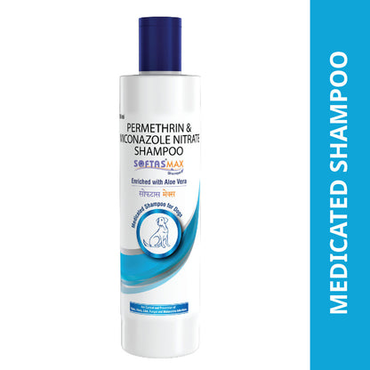 Intas Softas Max Tick Flea Shampoo For Dogs And Cats