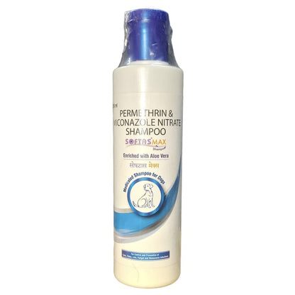 Intas Softas Max Tick & Flea Shampoo for Dogs — back view