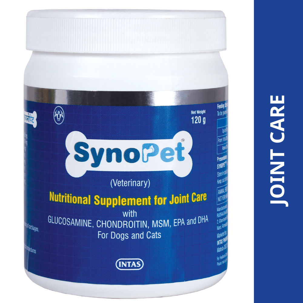 Intas Synopet Powder for Dogs and Cats — detail shot