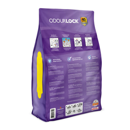 Intersand Lavender Scented Odour Lock Cat Litter — side view