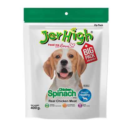JerHigh Chicken Spinach Stick Dog Treats — image 6
