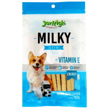 JerHigh Milky Sticks Dog Treats — side view
