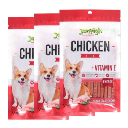 JerHigh Stix Dog Treats — detail shot
