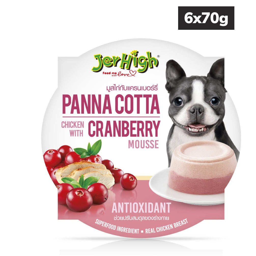 jerhigh-panna-cotta-chicken-with-cranberry-mousse-dog-wet-food 6x70g