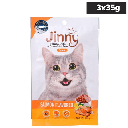 Jinny Salmon Cat Treat — detail shot