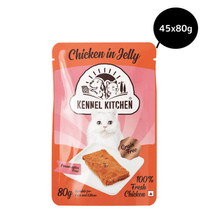 Kennel Kitchen Chicken in Jelly Kitten & Adult Cat Wet Food — image 6