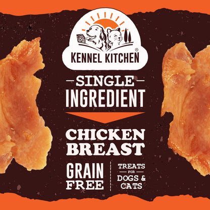 Kennel Kitchen Air Dried Chicken Jerky Dog and Cats Treats — detail shot