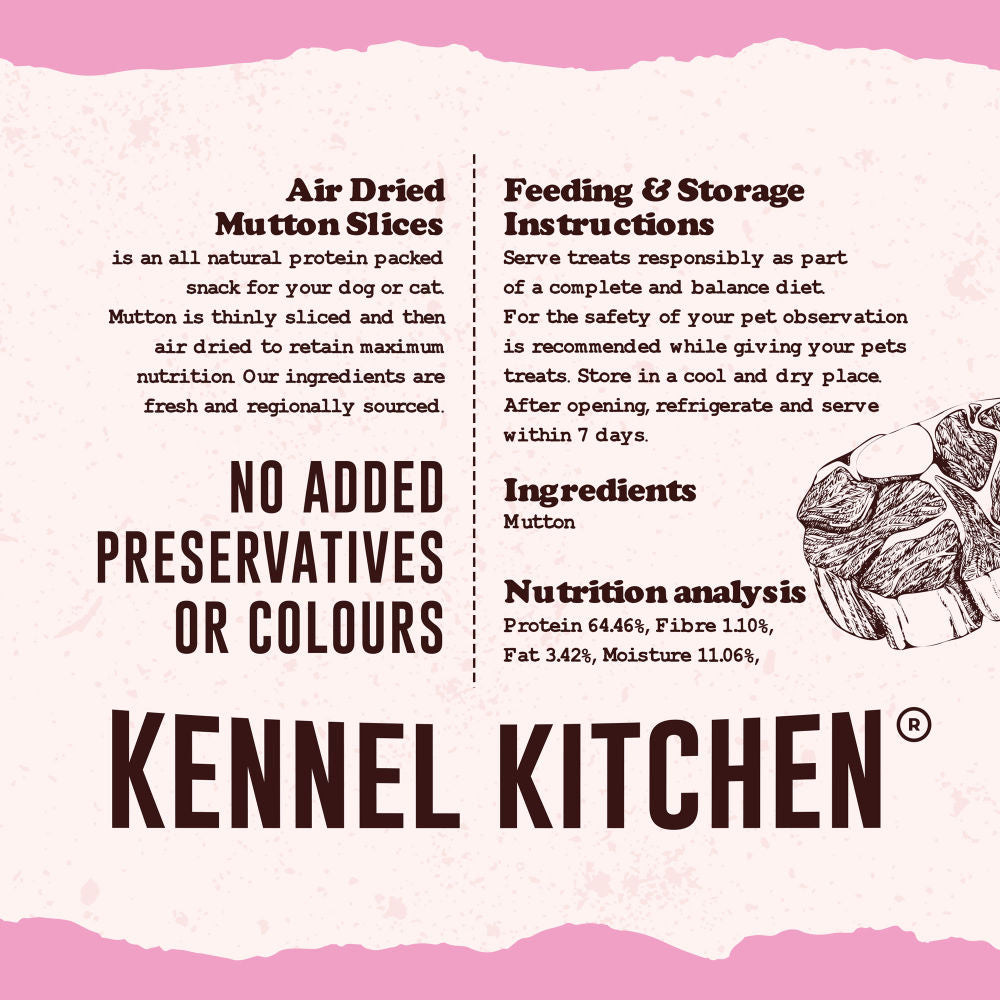 Kennel Kitchen Air Dried Mutton Jerky Treats - Image 5