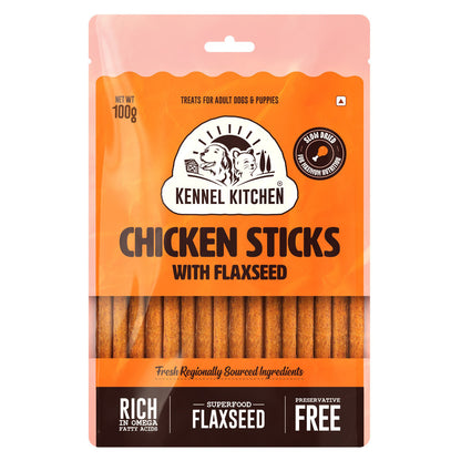 Kennel Kitchen Soft Baked Chicken Stick Dog Treats