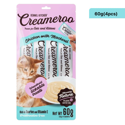 Kennel Kitchen Creameroo Chicken With Mackerel Creamy Cat Treats