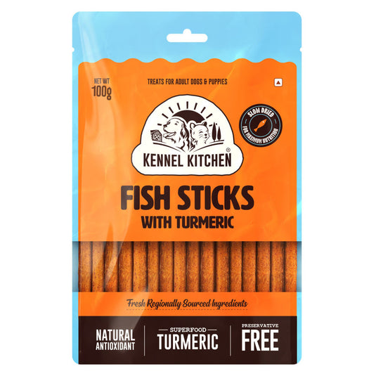 Kennel Kitchen Soft Baked Fish Stick Dog Treats