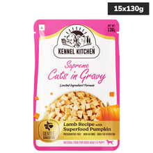 Kennel Kitchen Supreme Cuts In Gravy Lamb Recipe With Pumpkin Dog Wet Food For Adultss Puppies - Image 5