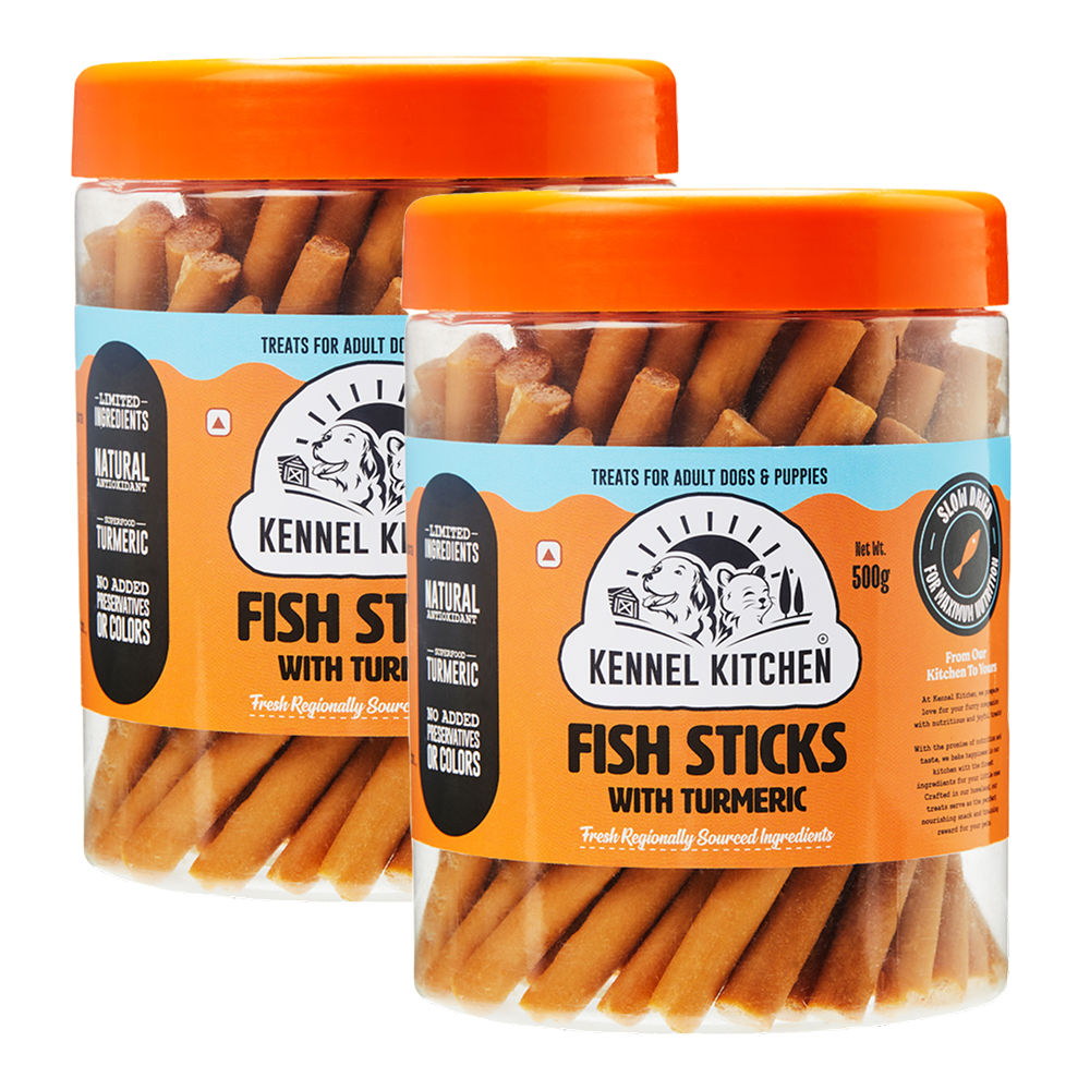 Kennel Kitchen Fish Sticks with Turmeric Dog Treats — image 6