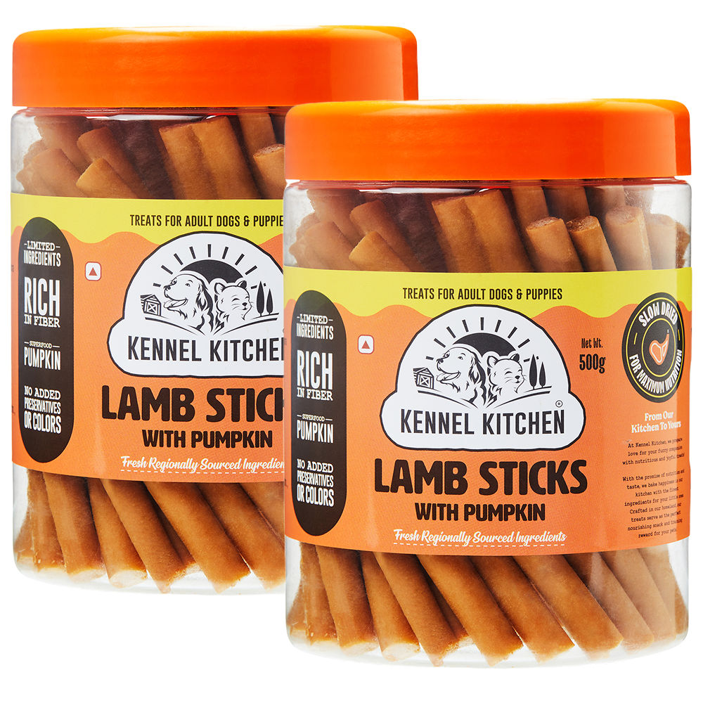 Kennel Kitchen Lamb Sticks with Pumpkin Stick Dog Treats — image 6