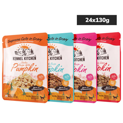 Kennel Kitchen Supreme Cuts in Gravy Variety Pack Dog Wet Food — back view