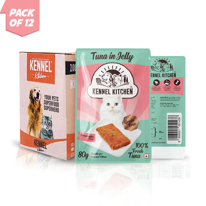 kennel-kitchen-tuna-in-jelly-cat-kitten-adult-wet-cat-food 12x80g