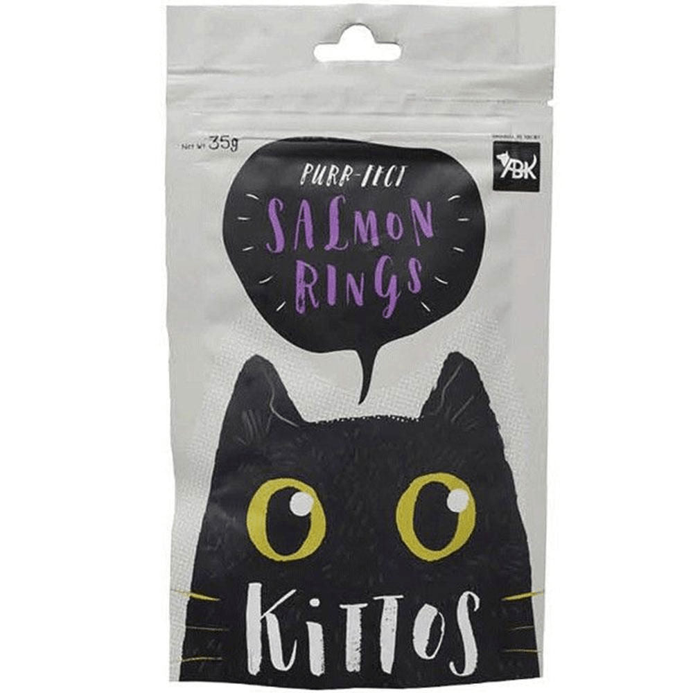 Kittos Salmon Rings Cat Treat