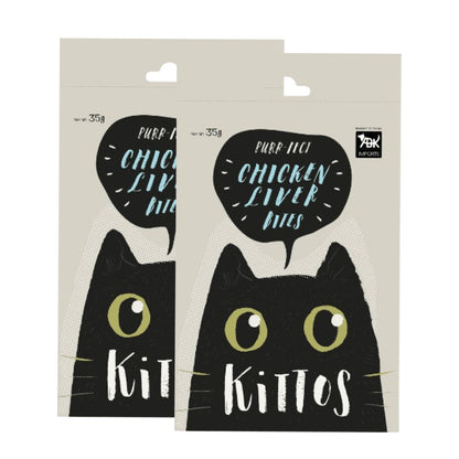 Kittos Purr Fect Chicken Liver Bites Cat Treat — image 6