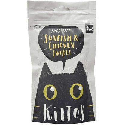 Kittos Purr Fect Sunfish Chicken and Twirls Cat Treats — image 6
