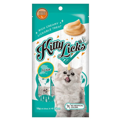 Kitty Licks Tuna Cat Treats — side view
