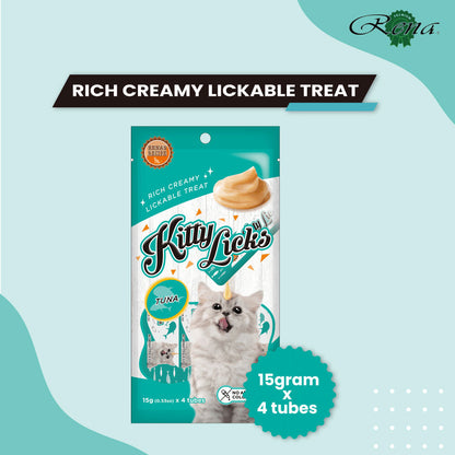 Kitty Licks Tuna Cat Treats — back view