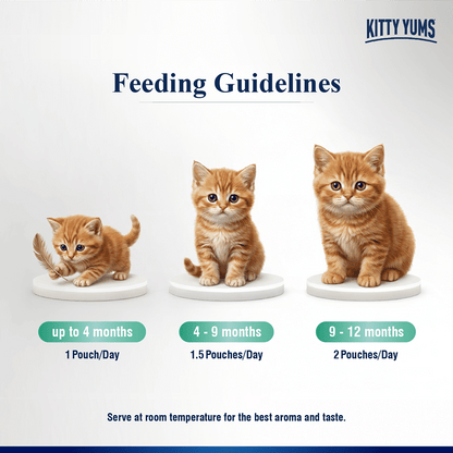 Kitty Yum Tuna Mousse Kitten Cat Wet Food — back view