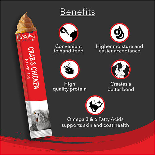 Kitty Yums Crab Chicken Cramy Cat Treats Copy - Image 3