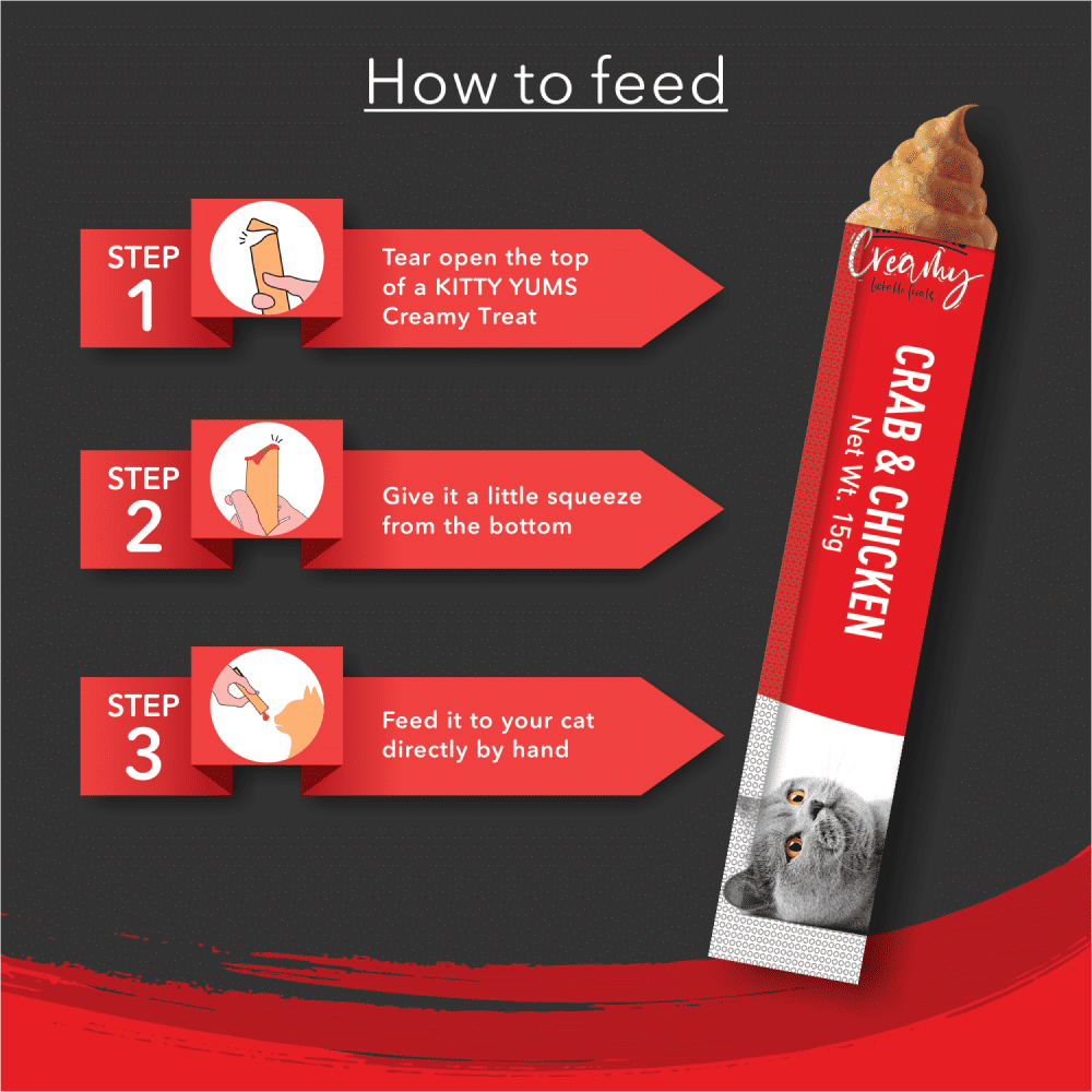 Kitty Yums Crab Chicken Cramy Cat Treats Copy - Image 5