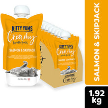 Kitty Yums Lickable Salmon Skipjack Creamy Cat Treat - Image 2