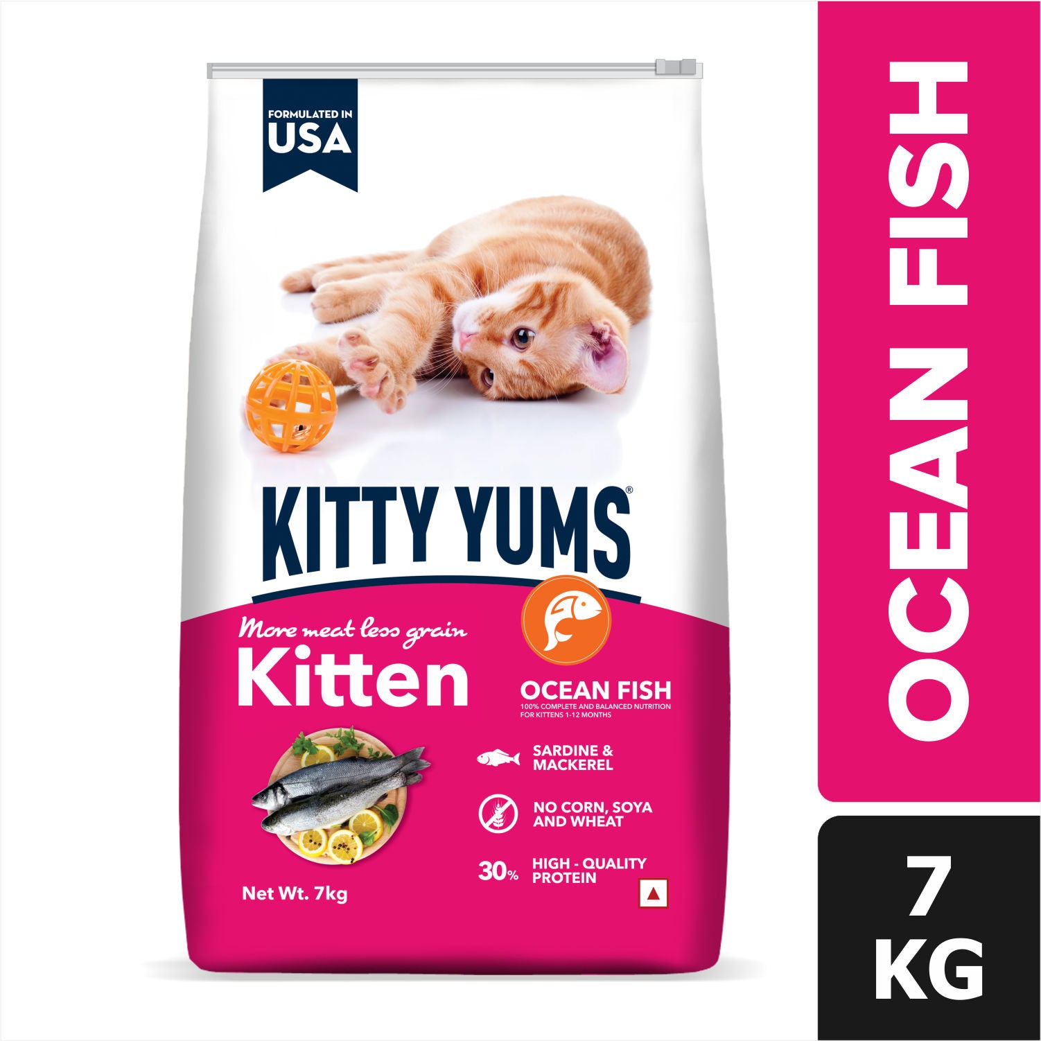 Kitty Yums Ocean Fish Kitten (1 to 12 Months) Cat Dry Food — image 6