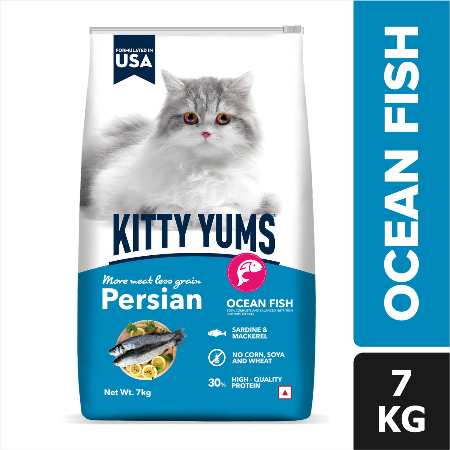 Kitty Yums Ocean Fish Persian Cat Dry Food — image 6