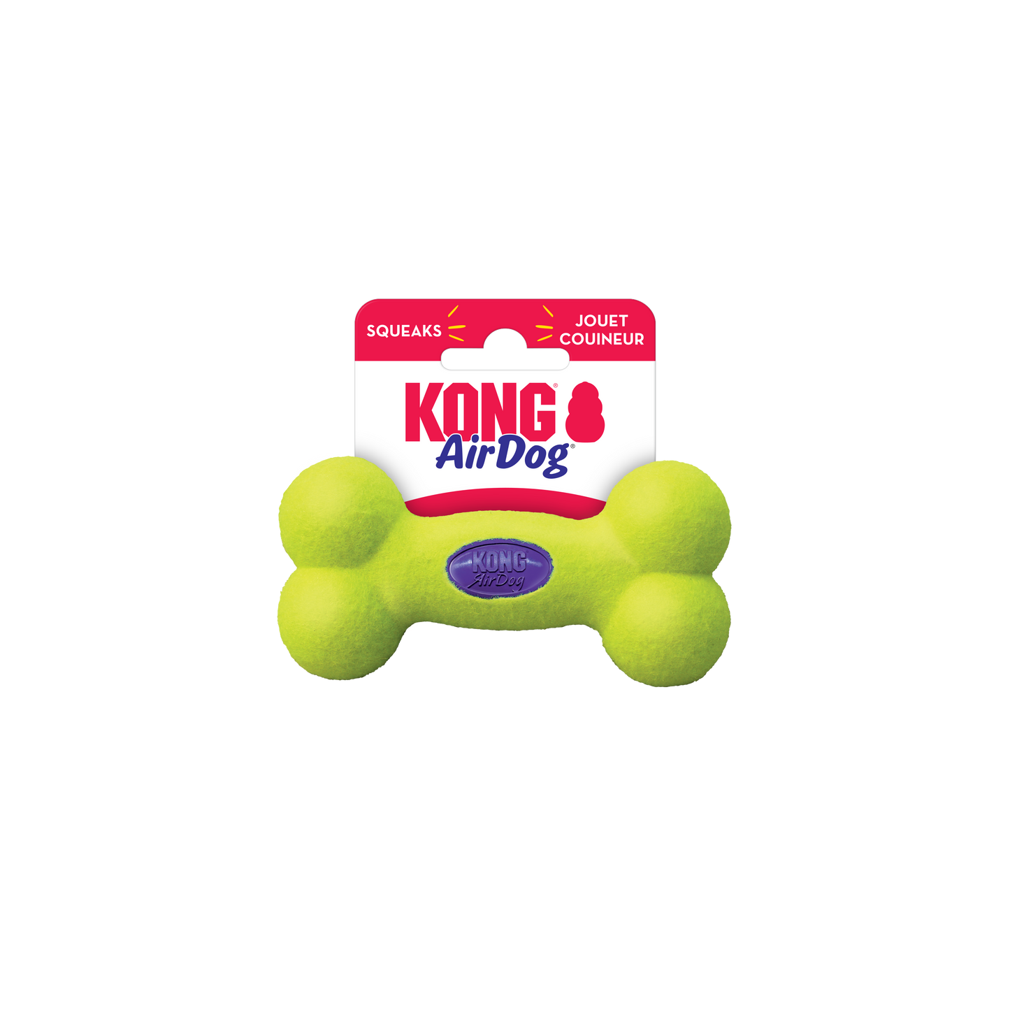 Kong AirDog Bone Toy for Dogs — side view