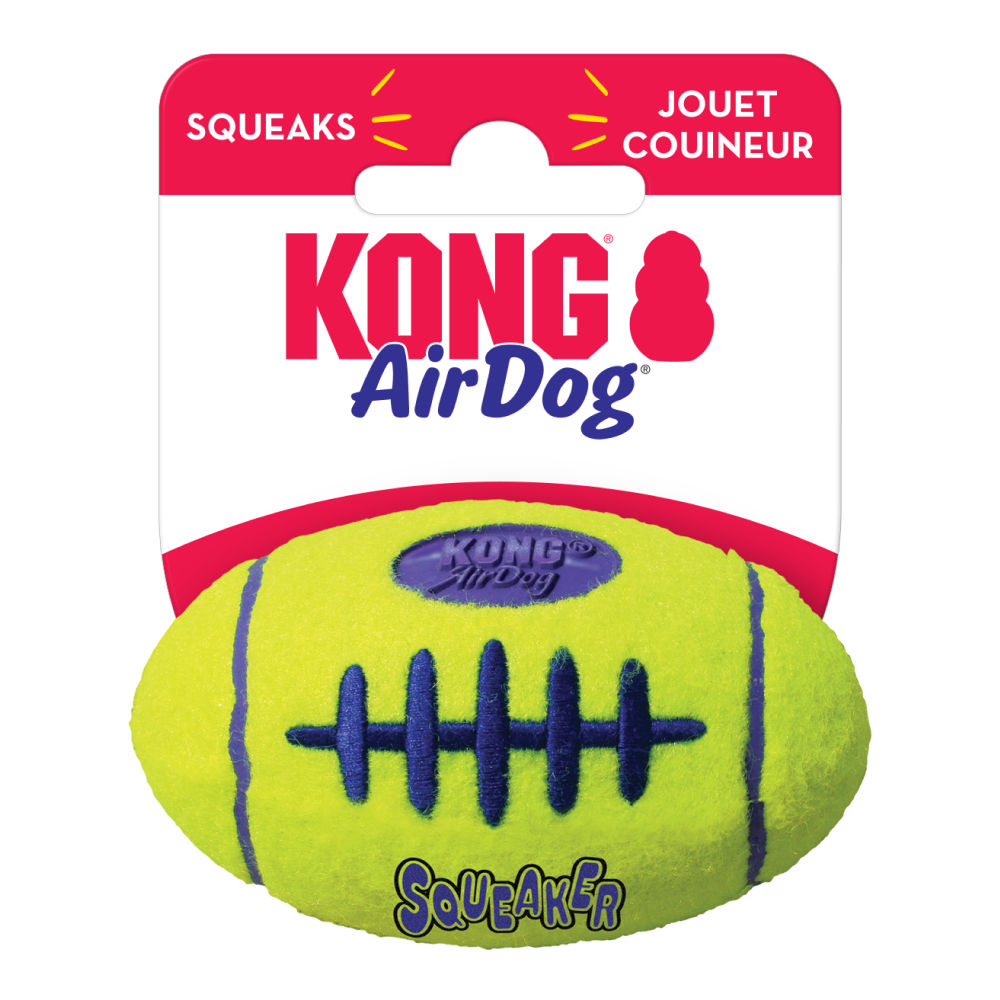 Kong AirDog Football Toy for Dogs — side view