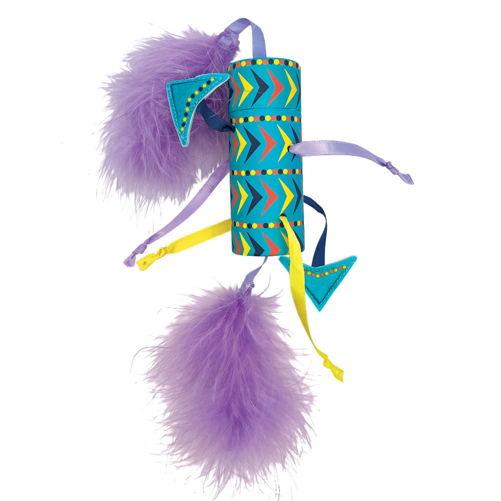 Kong Bat A Bout Vibez Roller Toy For Cats Multicolour
