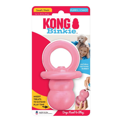 Kong Binkie Puppy Chew Toy For Dogs Pink