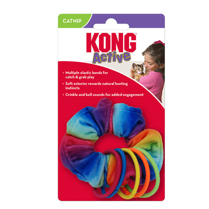 Kong Cat Active Scrunchie Toy For Cats Multicolour - Image 4