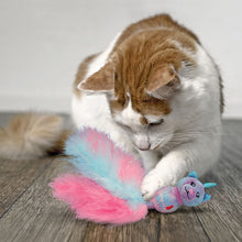 Kong Cat Wubba Caticorn Toy For Cats Blue Pink - Image 3