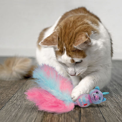 Kong Cat Wubba Caticorn Toy for Cats — side view