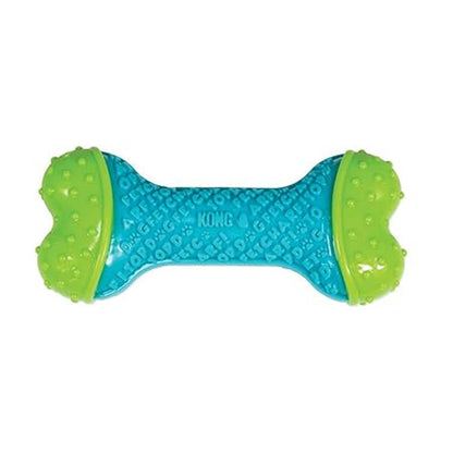 Kong Corestrength Bone Toy For Dogs Blue Green